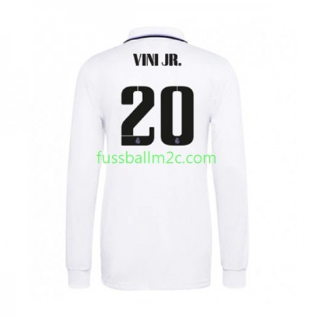 Fußballtrikots Real Madrid Vinicius Junior 20 Heim Trikotsatz 2022-2023 Langarm